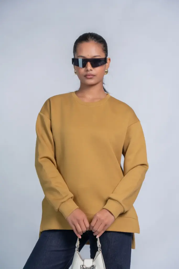 HB SS25-352 SLIT SWEATSHIRT