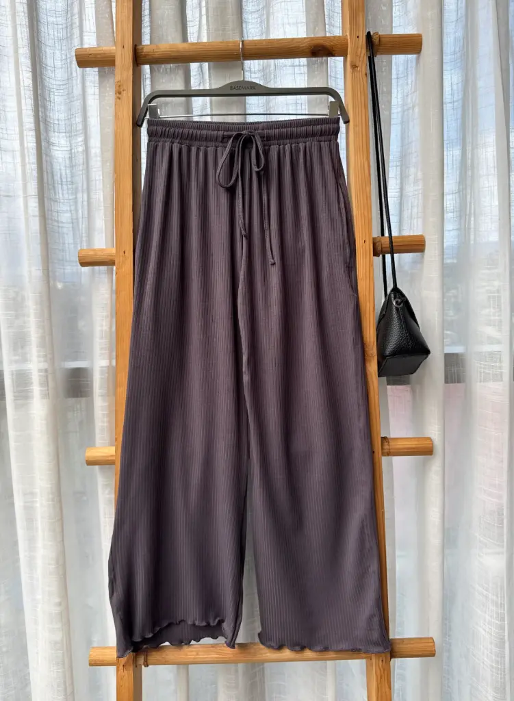 HB SS25-325 RIBBED PALAJJO