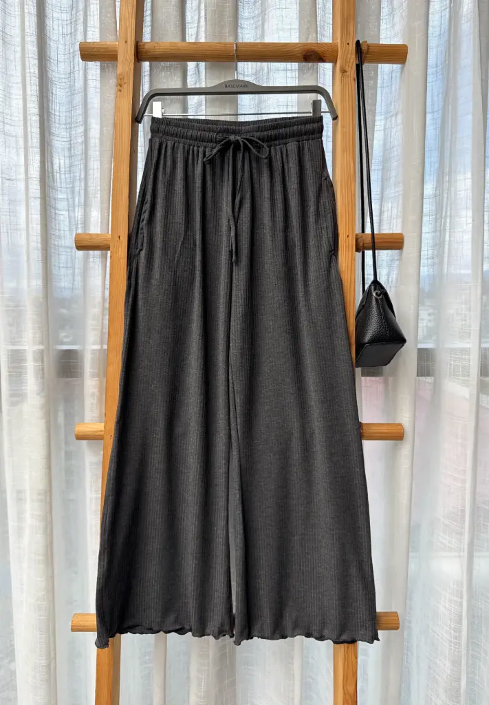 HB SS25-325 RIBBED PALAJJO
