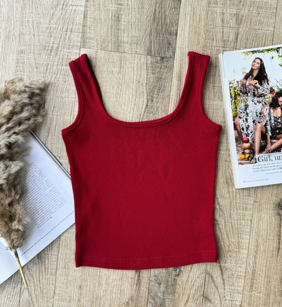 BMO SS25-70 SQUARE NECK TANT TOP