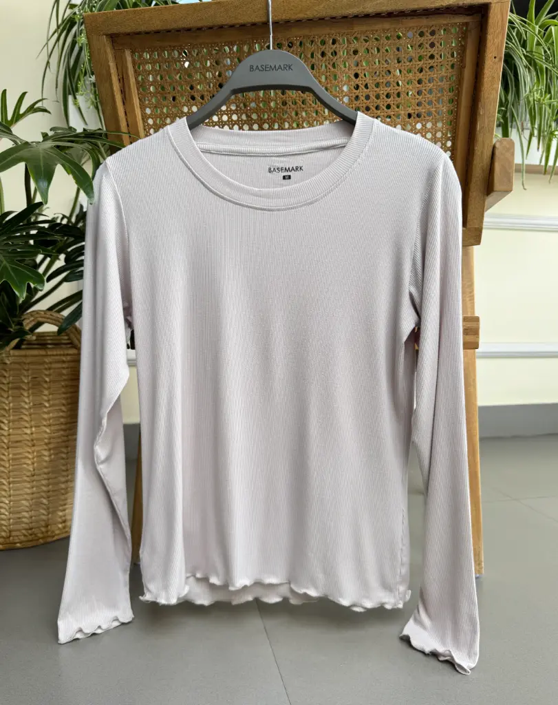 HB SS25-389 FULL SLEEVE PICO TEE