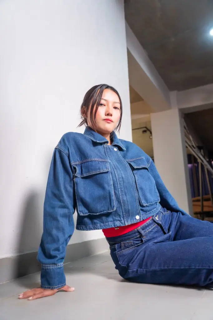3.44585 8001 JEANS JACKET (BLUE)