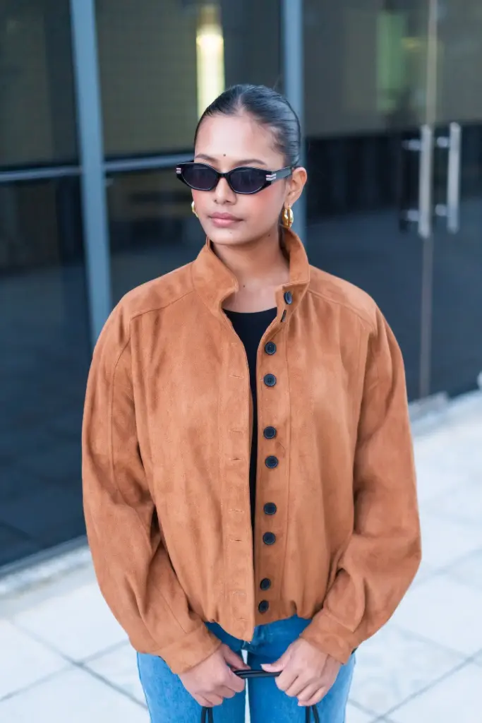 3.45015 6135 SUEDE JACKET (BROWN)