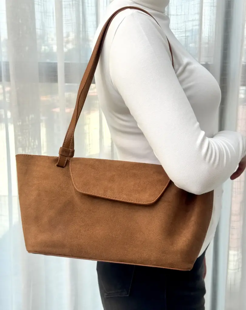 3.49101 TF70305 HAND BAG (BROWN)