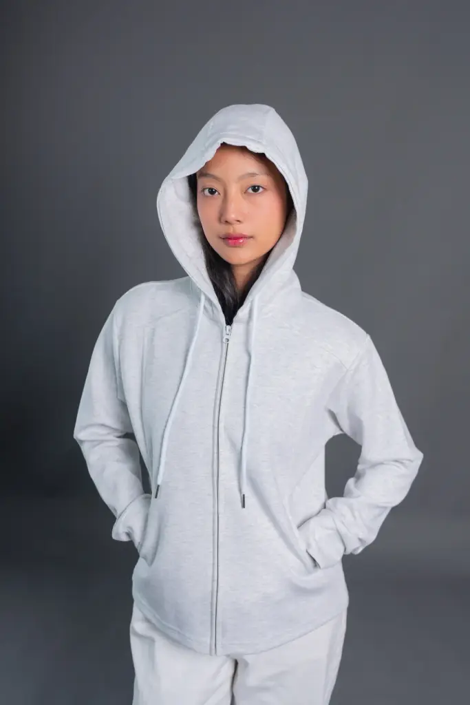 HB AW25-27 FITTED ZIP-UP HOODIE