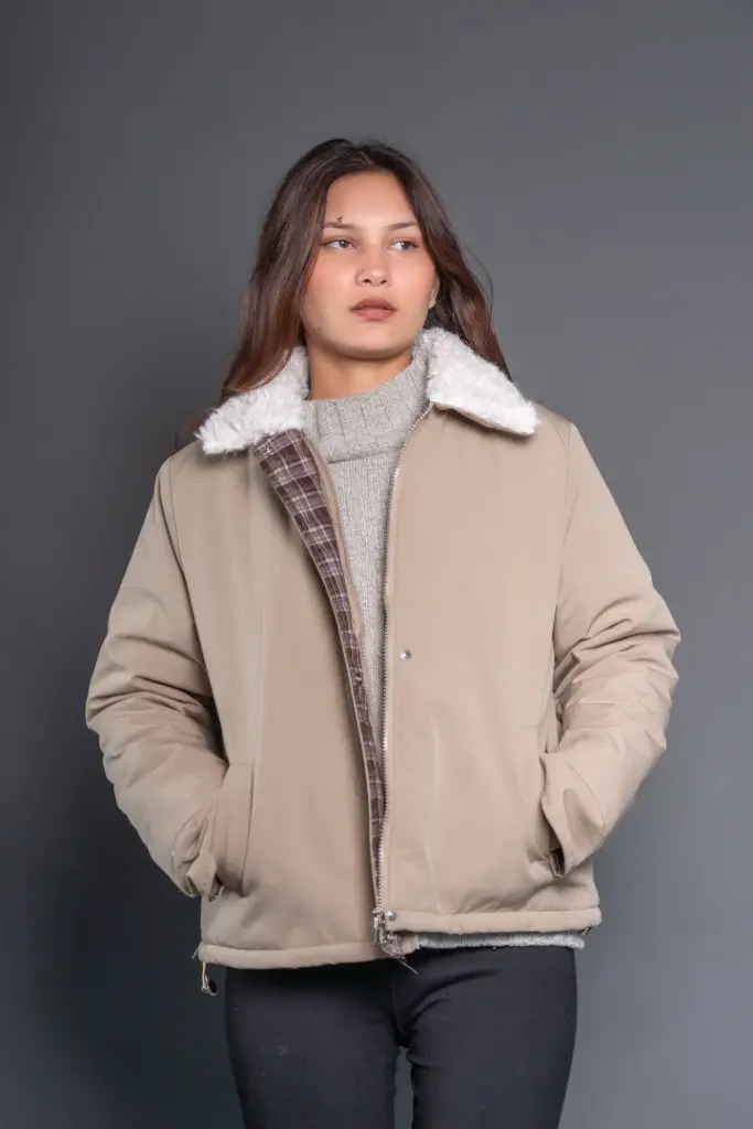3.56100 1151 LADIES JACKET (BEIGE)