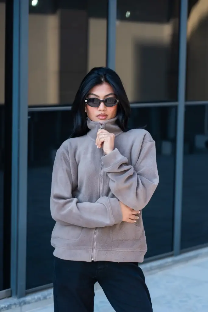 BMTO AW25-14 FLEECE UTILITY JACKET