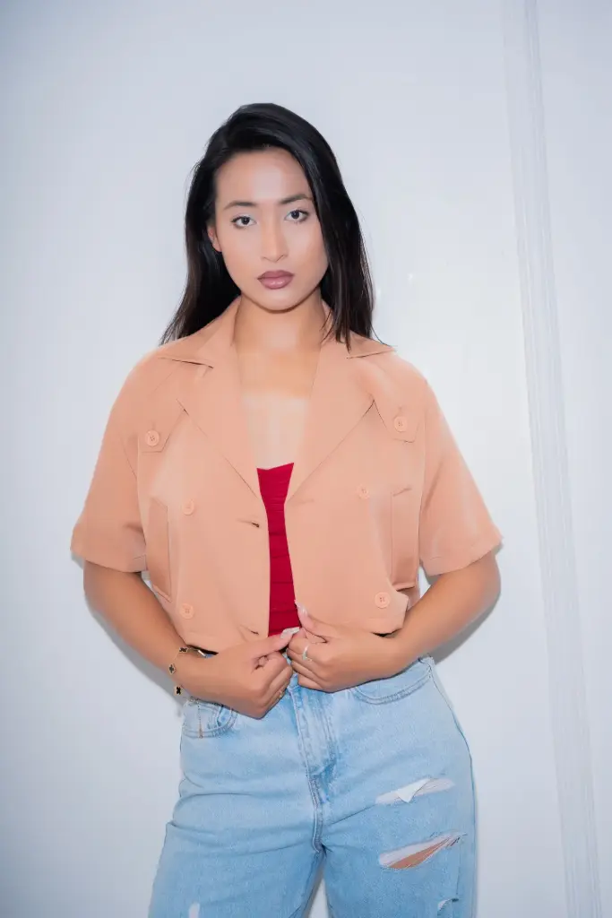 3.57741 1180 CROP COAT (M)