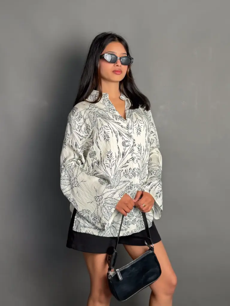 BMO SS26-02 BELL SLEEVE SHIRT