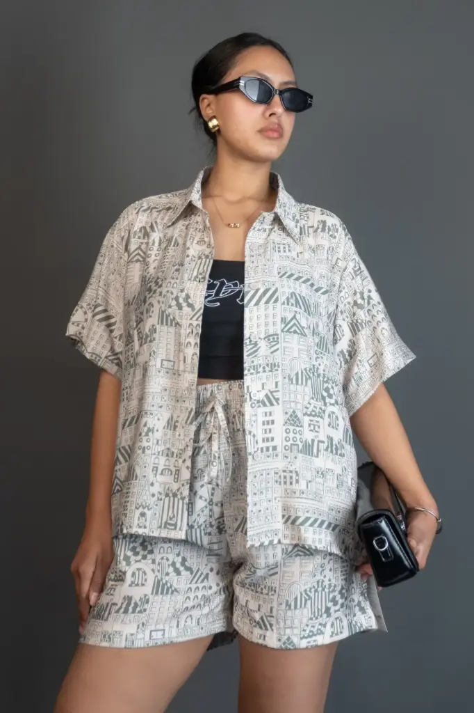 BMTO SS26-04 TRIBAL SHIRT