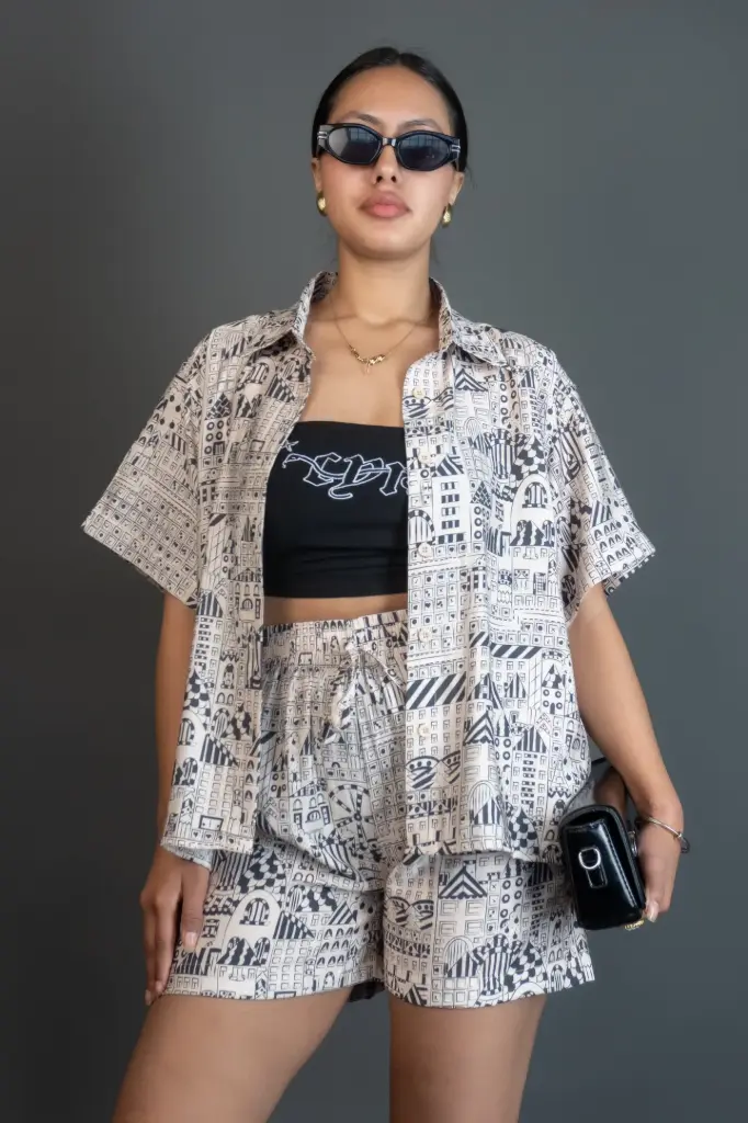 BMTO SS26-04 TRIBAL SHIRT