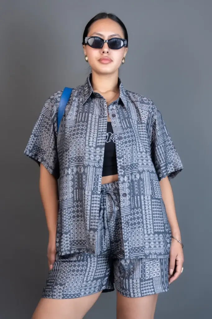 BMTO SS26-04 TRIBAL SHIRT