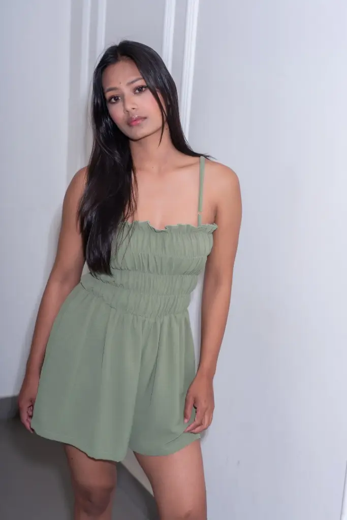 BMKS SS26-04 SOLID ROMPER