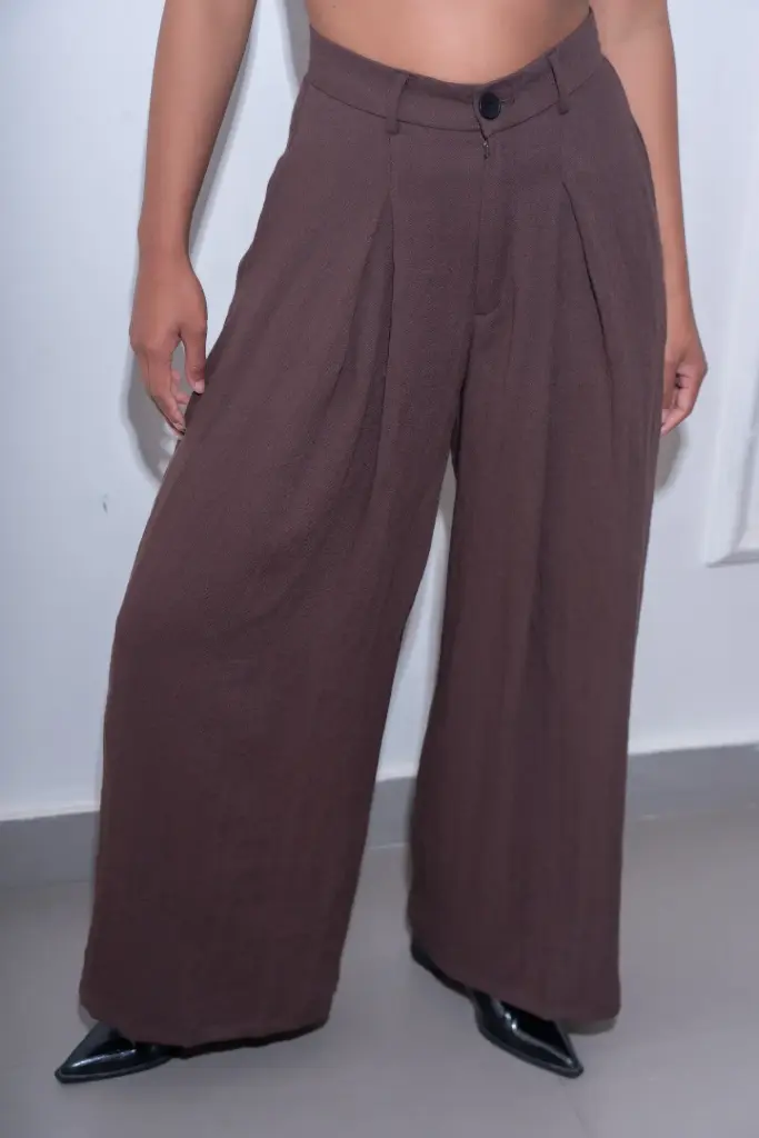 HB SS26-26 LINEN PLEATED PANT