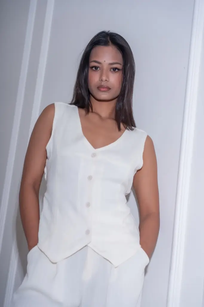 HB SS26-35 LINE WAIST COAT