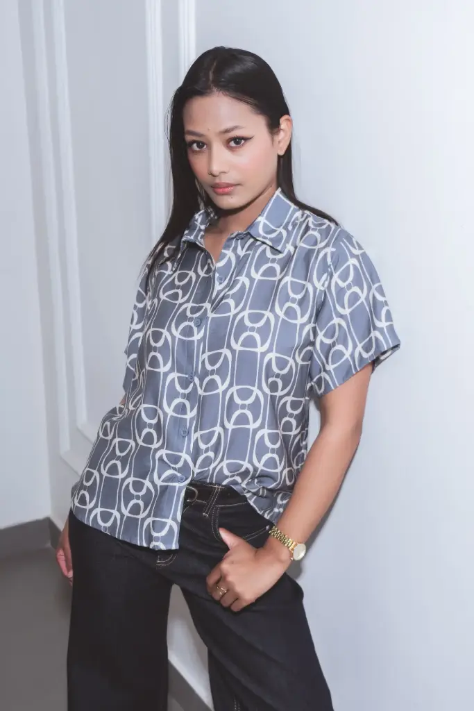 BMO SS26-19 RELAXED PRINTED SHIRT
