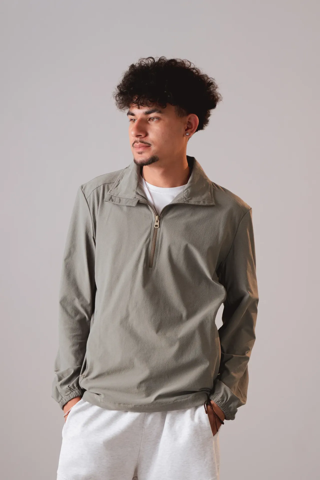 BMD SS26-06 QUARTER ZIP OUTER