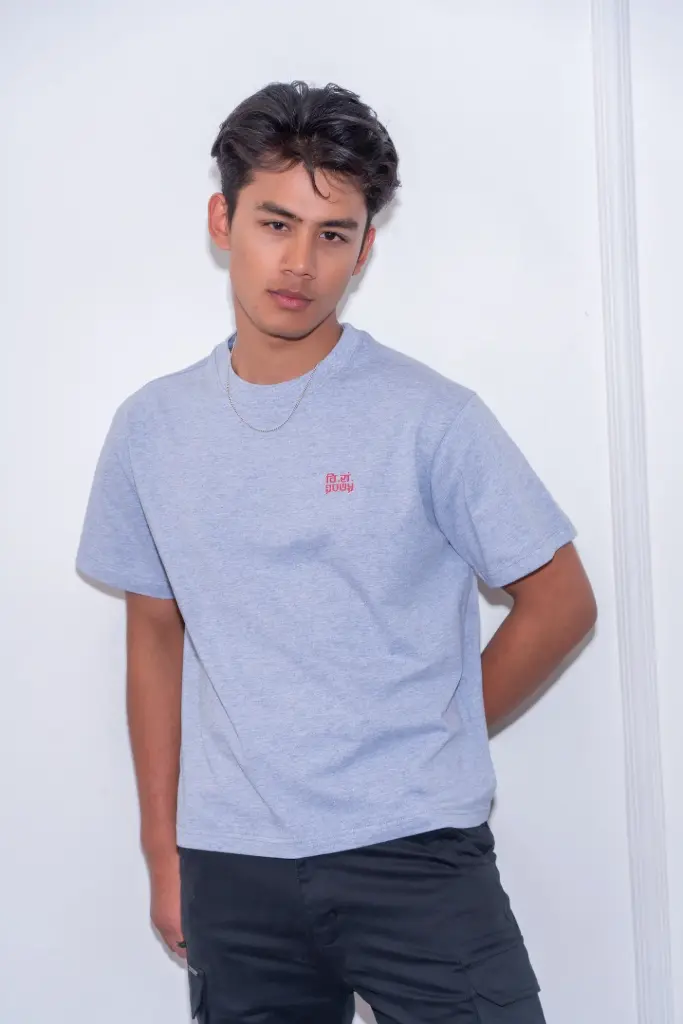 3.66725 BMMO SS26-04 LOMANTHANG TEE (GREY, S)