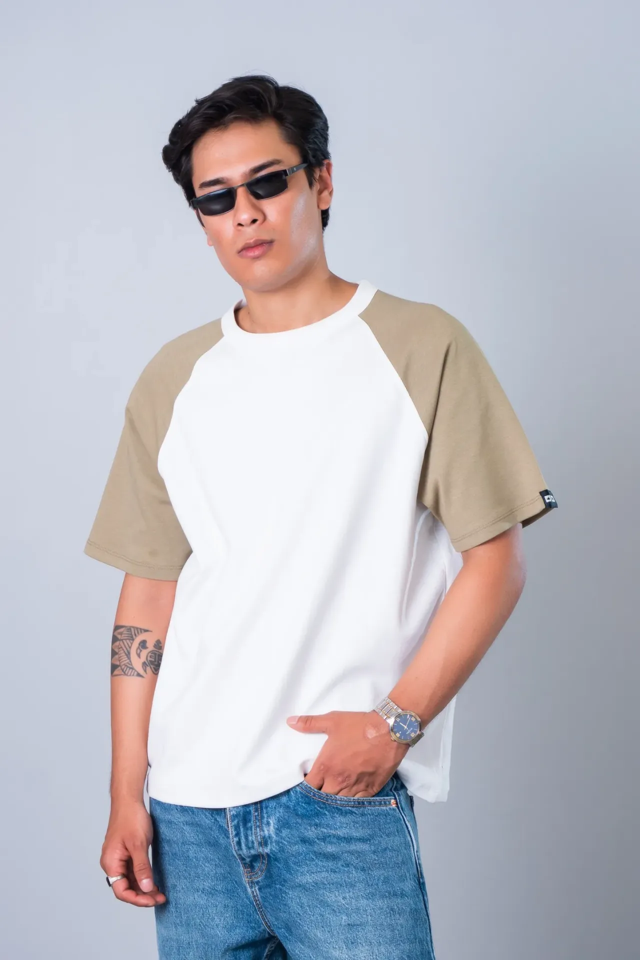 3.69771 BMMO SS26-12 RAGLAN TEE (WHITE, S)