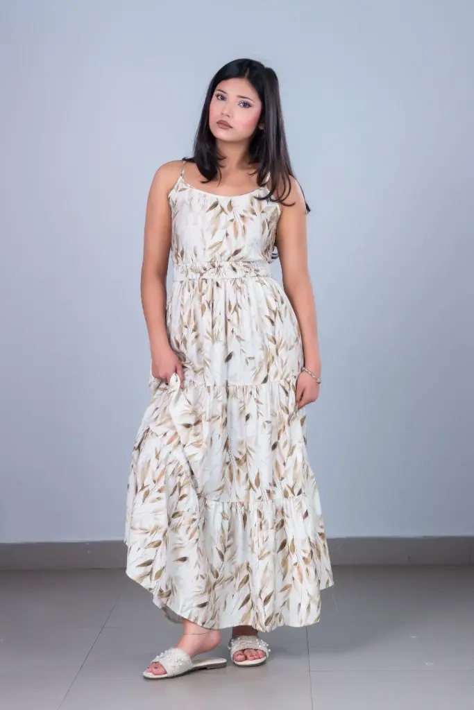 HB SS26-165 AURA TIERED DRESS