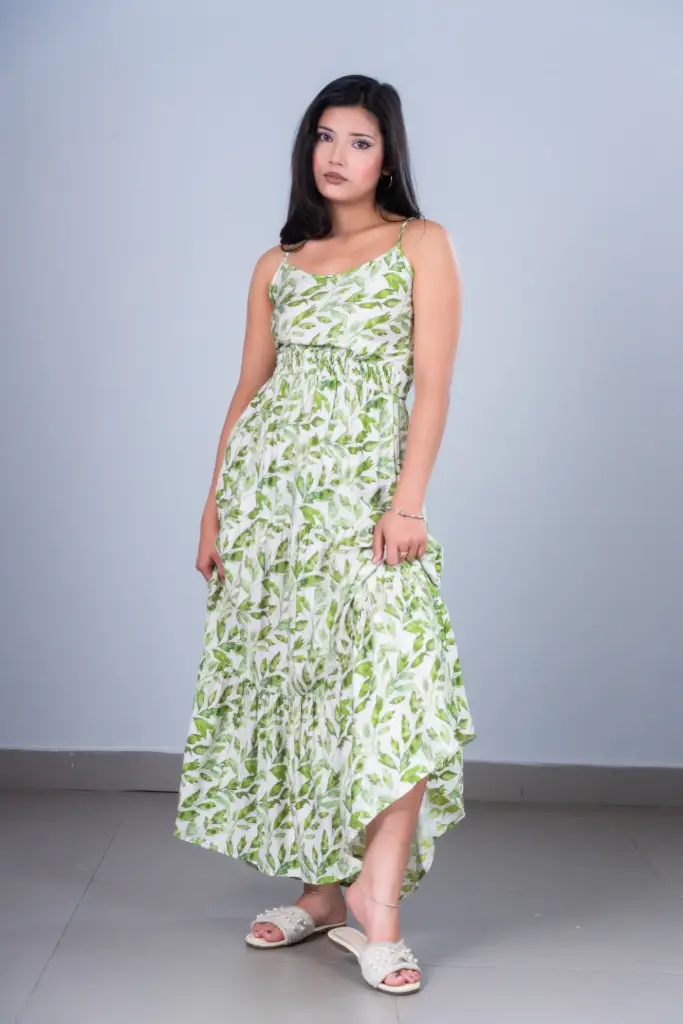 HB SS26-165 AURA TIERED DRESS