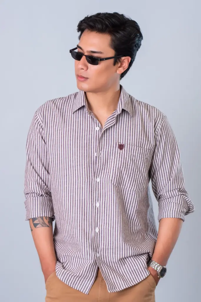 BMNL SS26-02 HMLN LINEN SHIRT