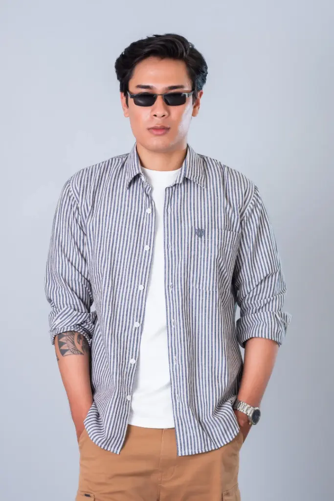 BMNL SS26-02 HMLN LINEN SHIRT