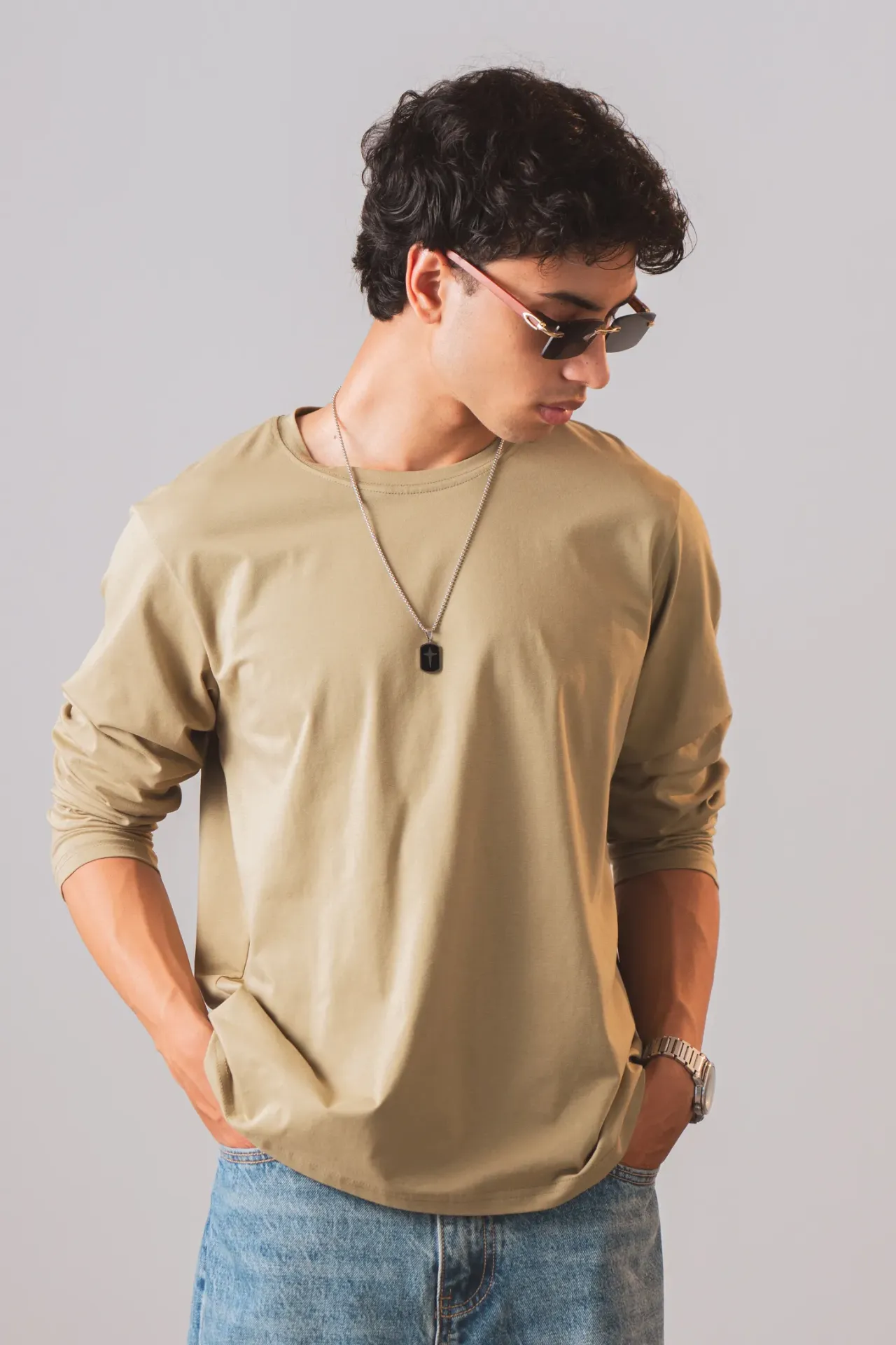 BMM BSS26-03 SOLID FULL SLEEVE TEE