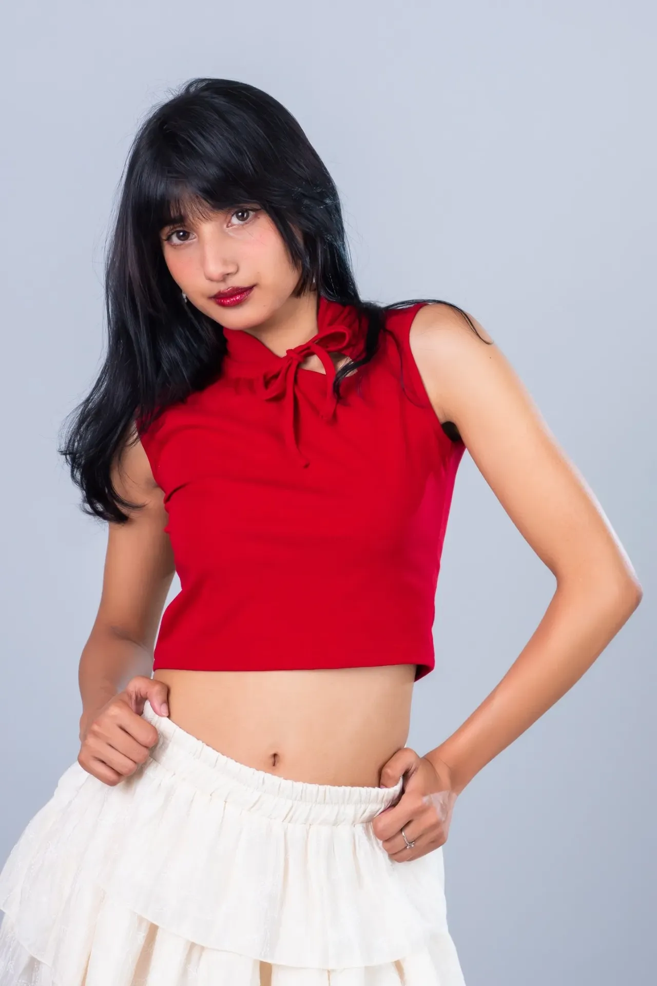 HB SS26-133 CHINESE BOW TOP