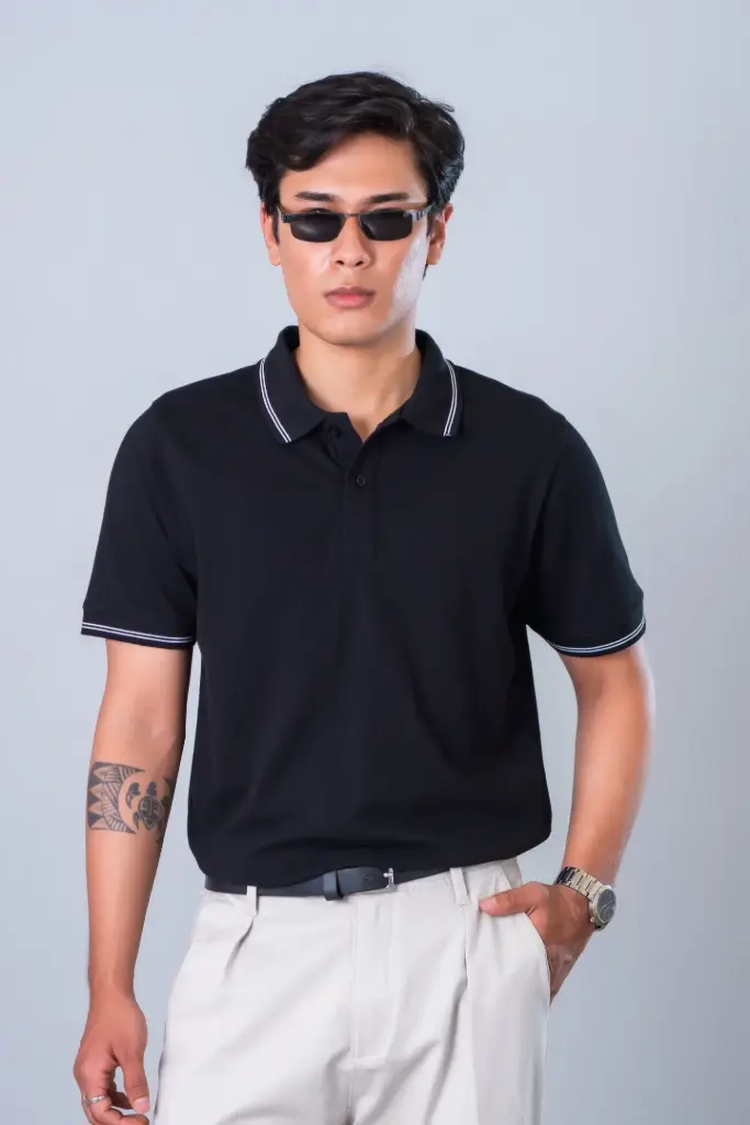 3.91099 BMNL SS26-03 PAILA CLASSIC POLO (BLACK, S)
