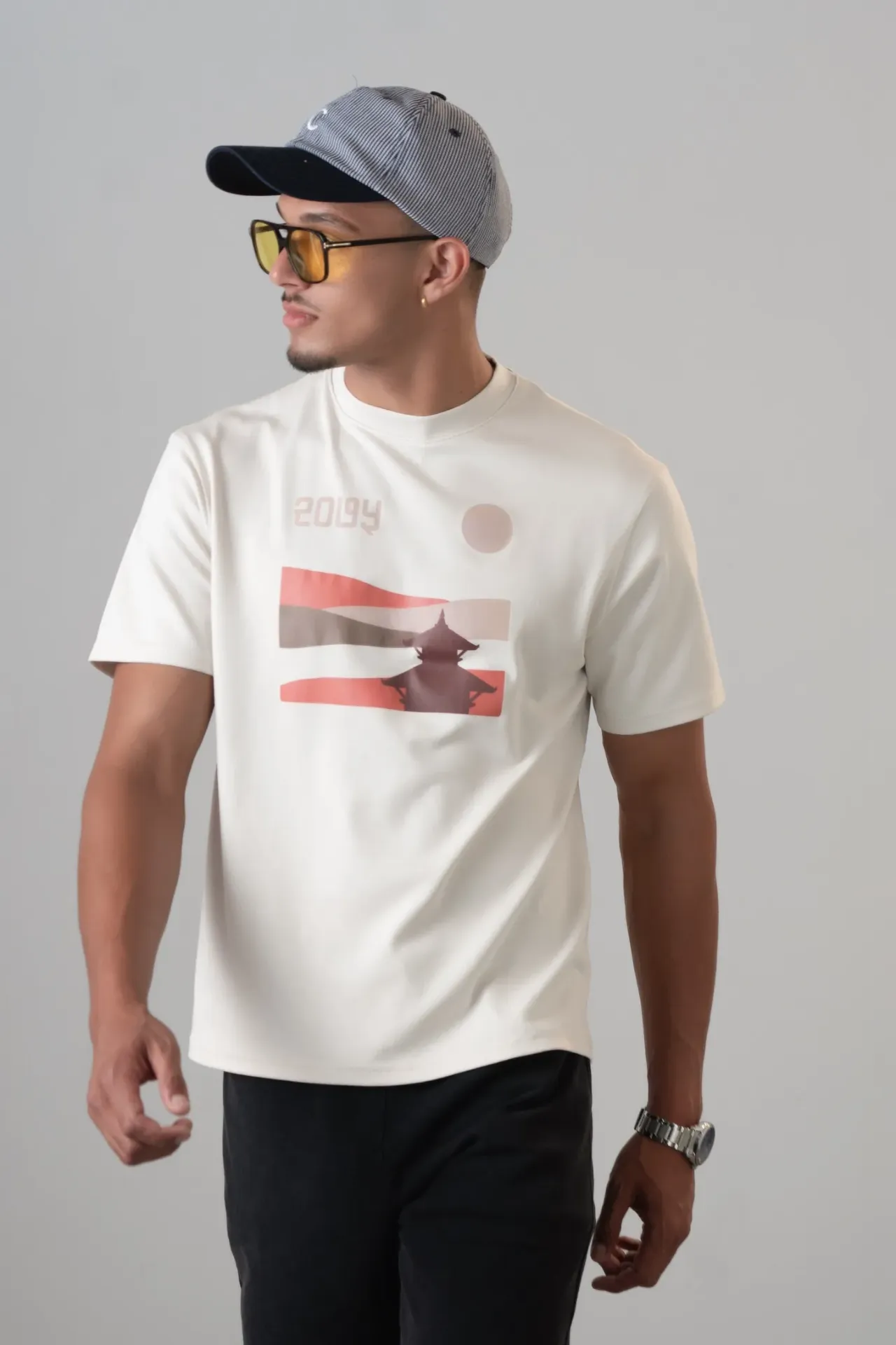 HBM SS26-12 MANDIR GRAPHIC TEE