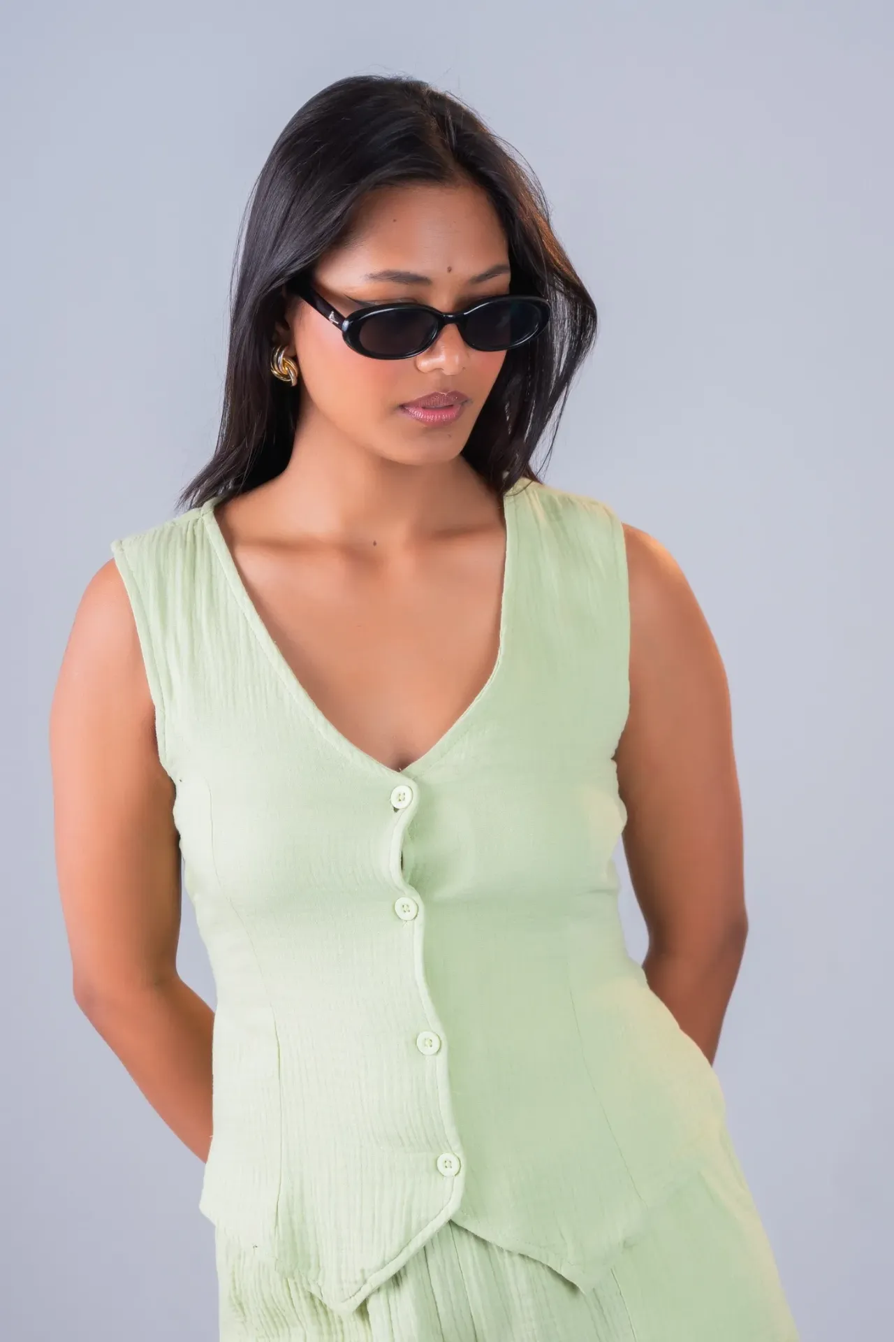 HB SS26-187 ELEGANT WAIST COAT