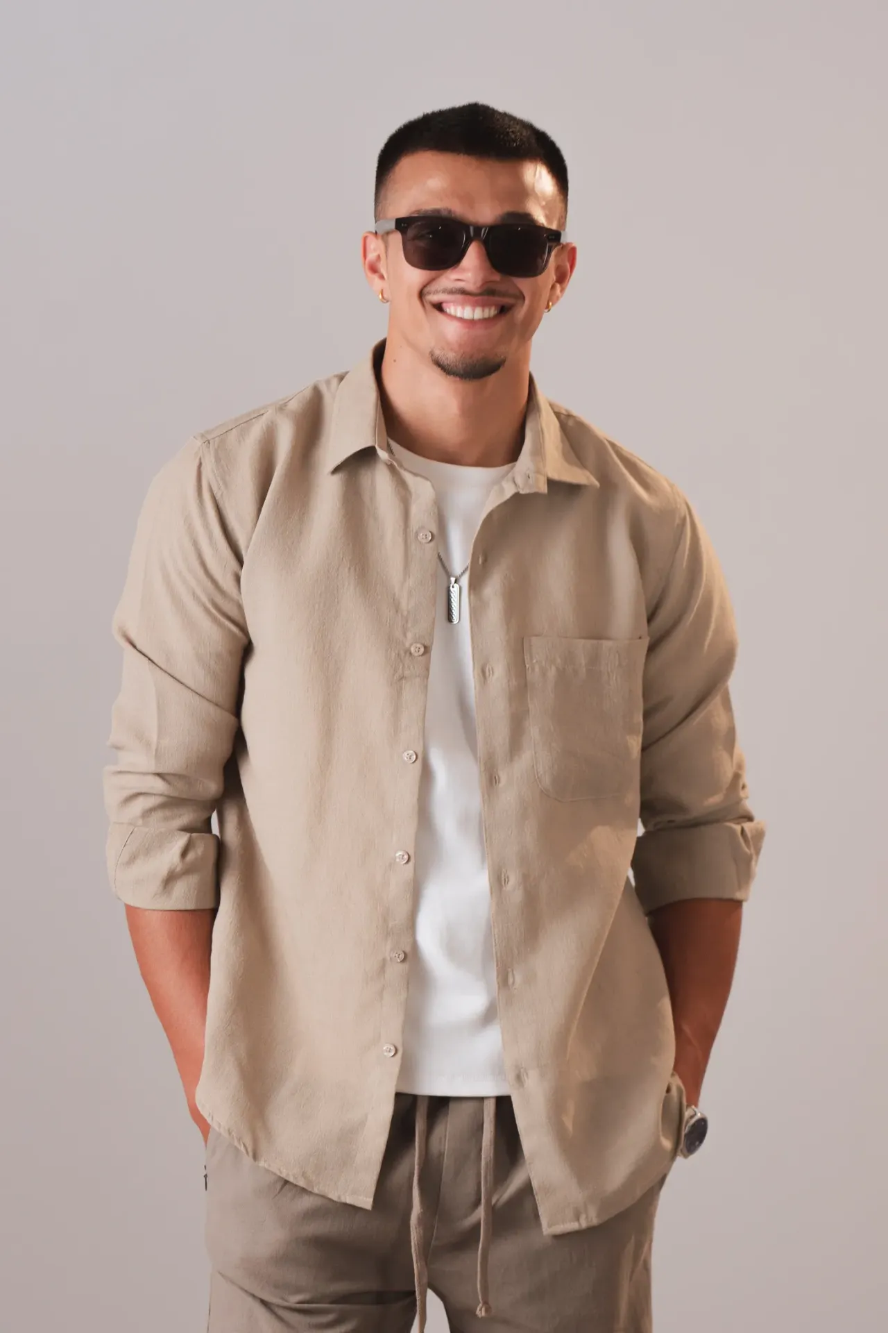 BMNL SS26-09 KK LINEN SHIRT