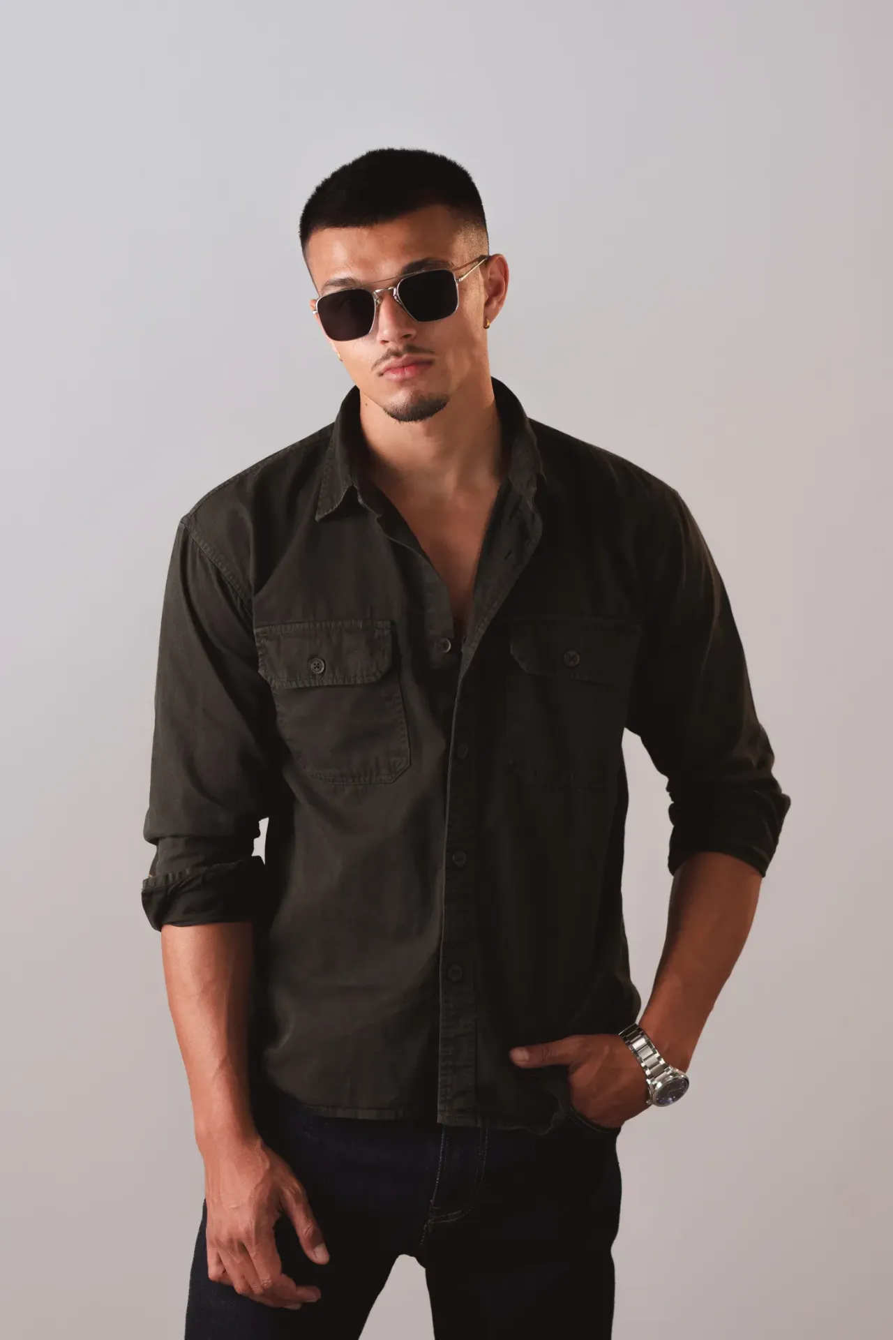 BMNL SS26-10 RFD TWILL SHIRT