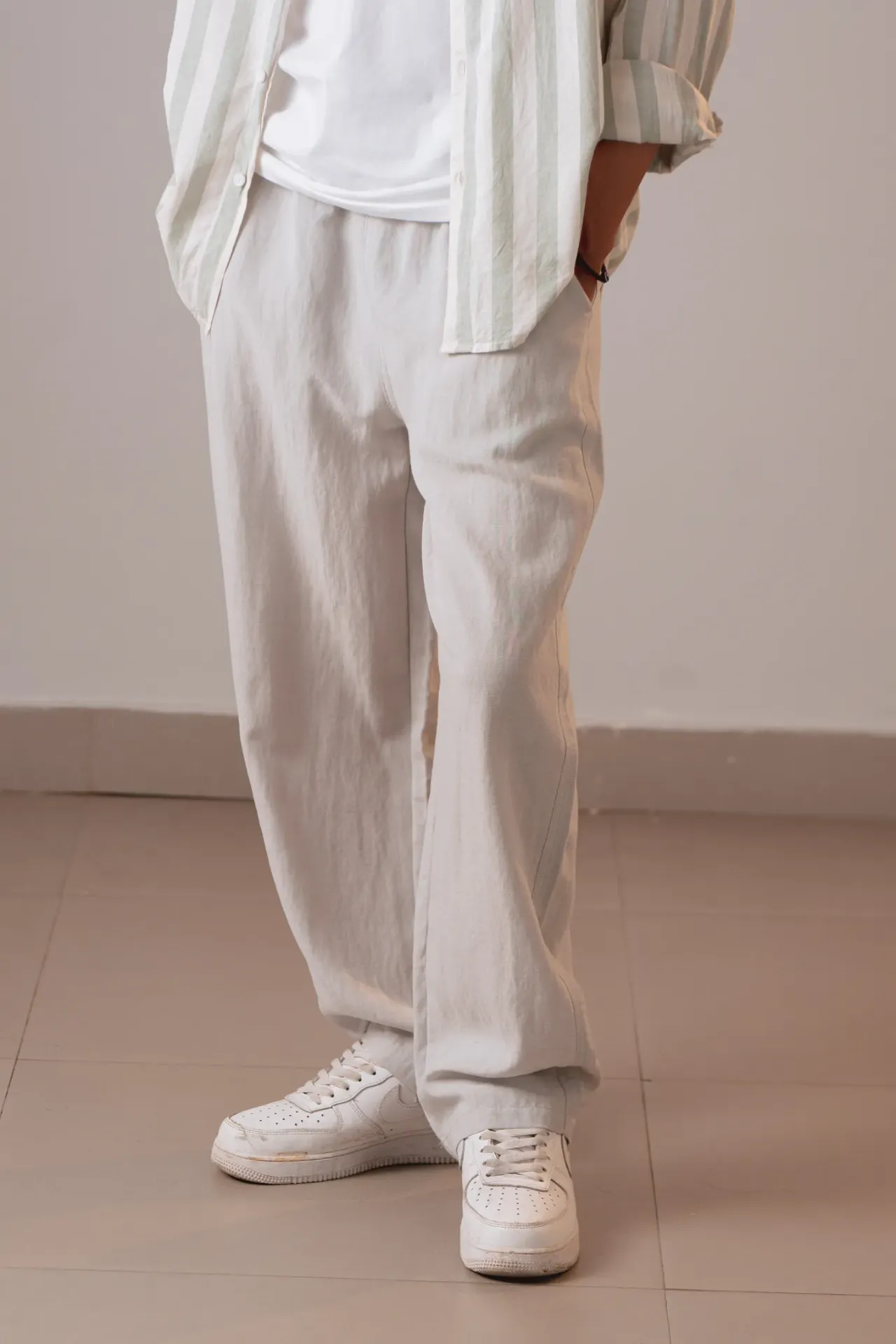 HBM SS26-46 NPJ LINEN PANT