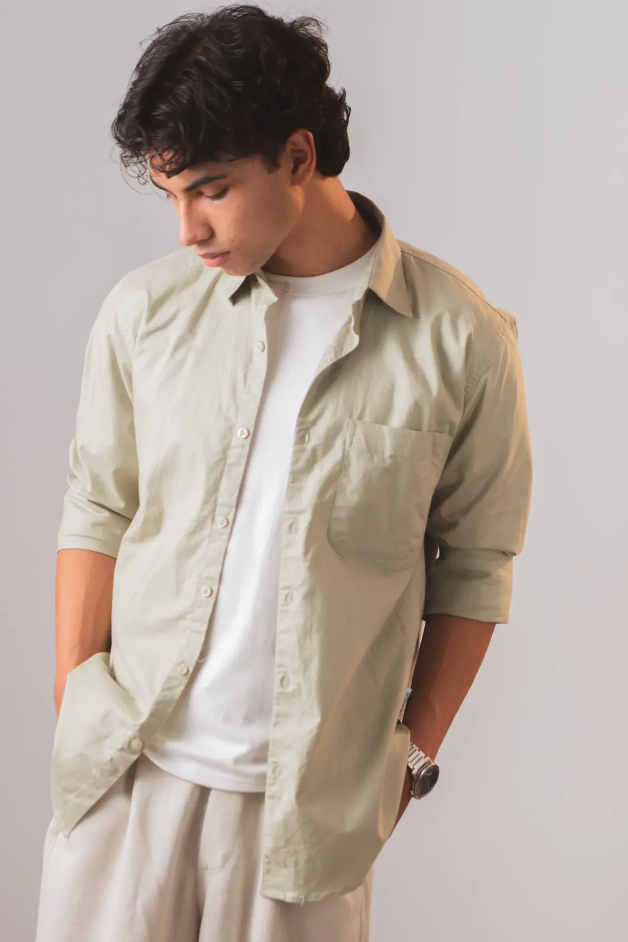 BMNL SS26-13 OXFORD RELAXED SHIRT