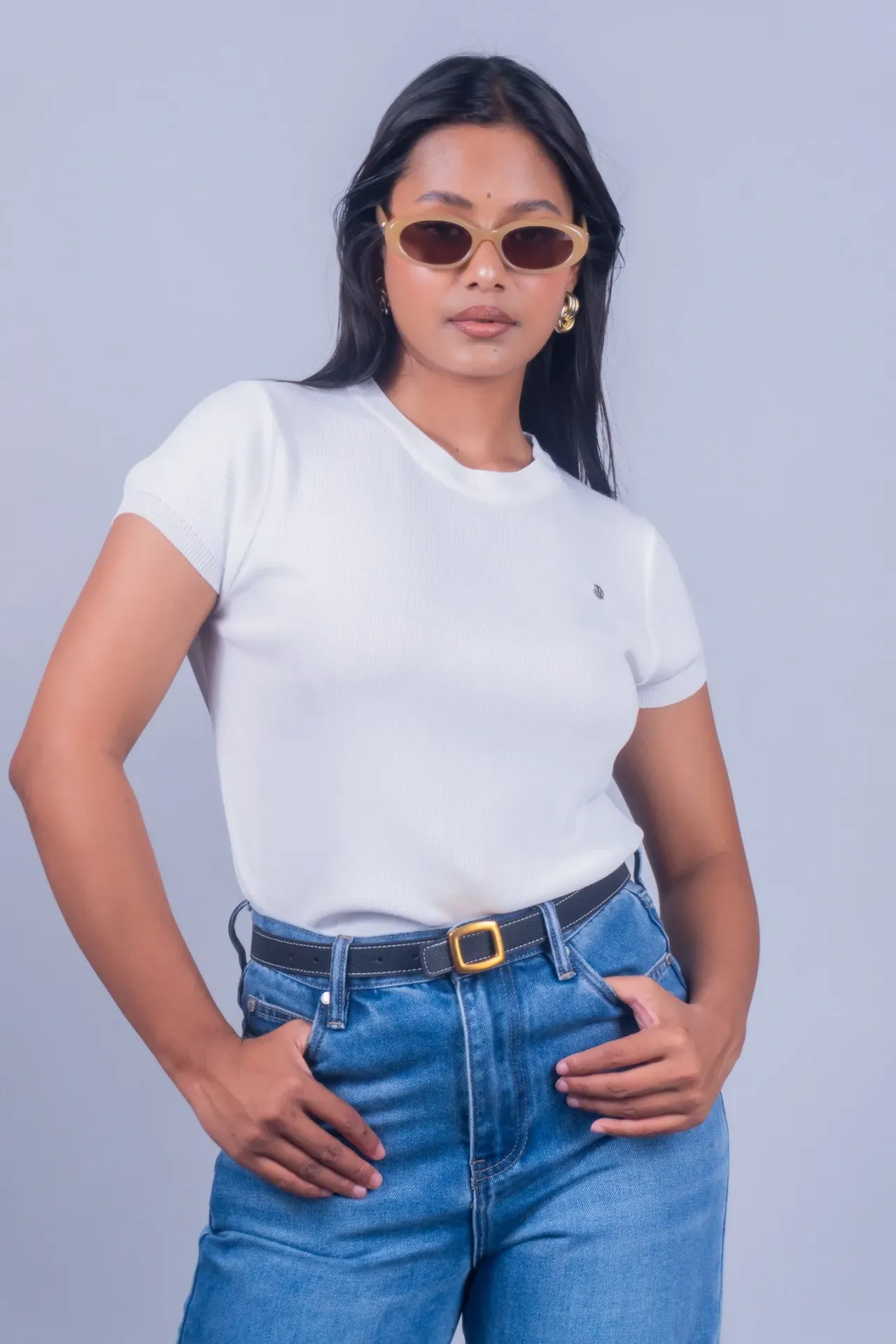 55322 ACRYLIC HALF TEES