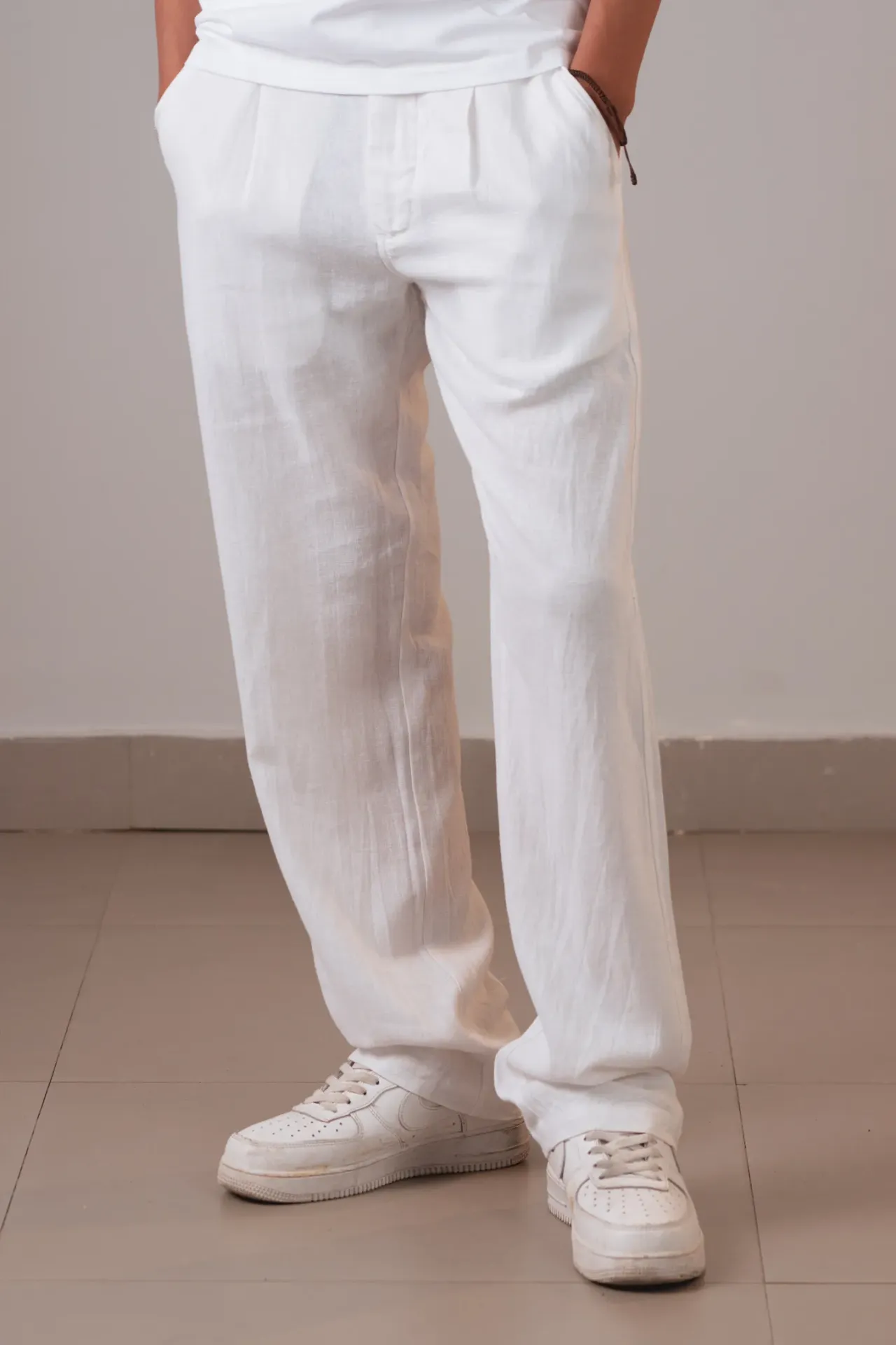 BMNL SS26-16 JIRI LINEN BLEND PANT