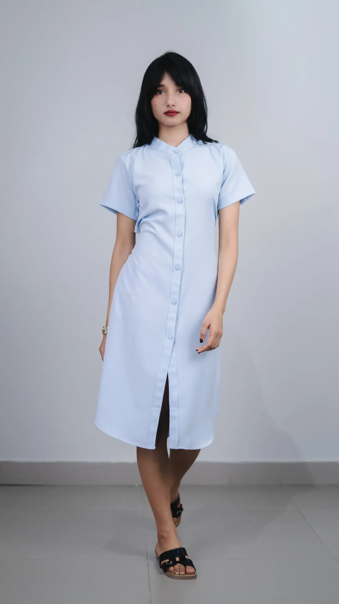 HB SS26-216 EIRA LINEN DRESS