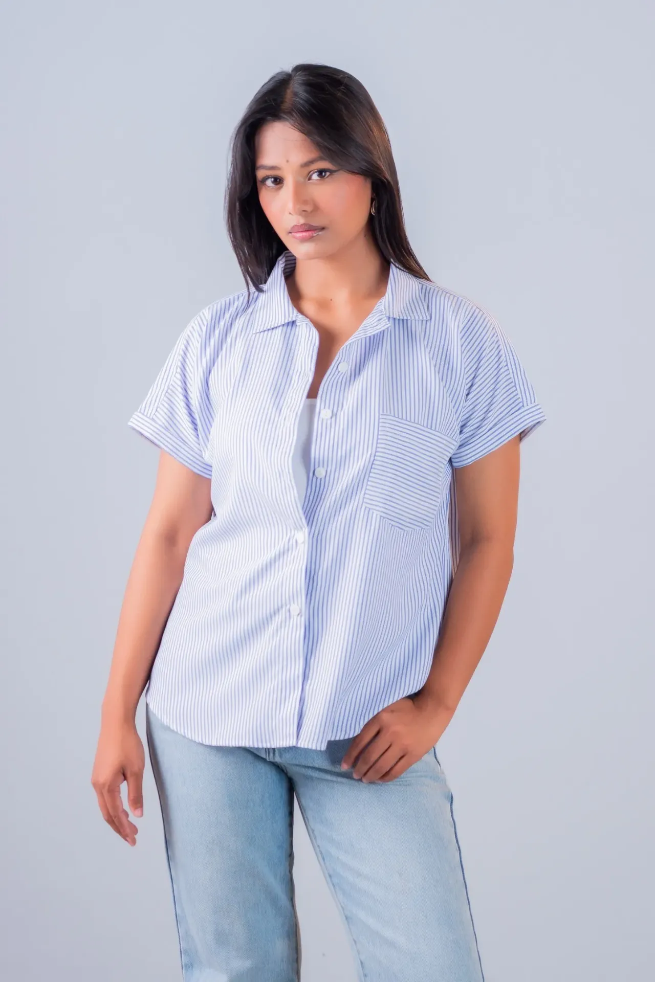 HB SS26-214 MOCHA SHIRT