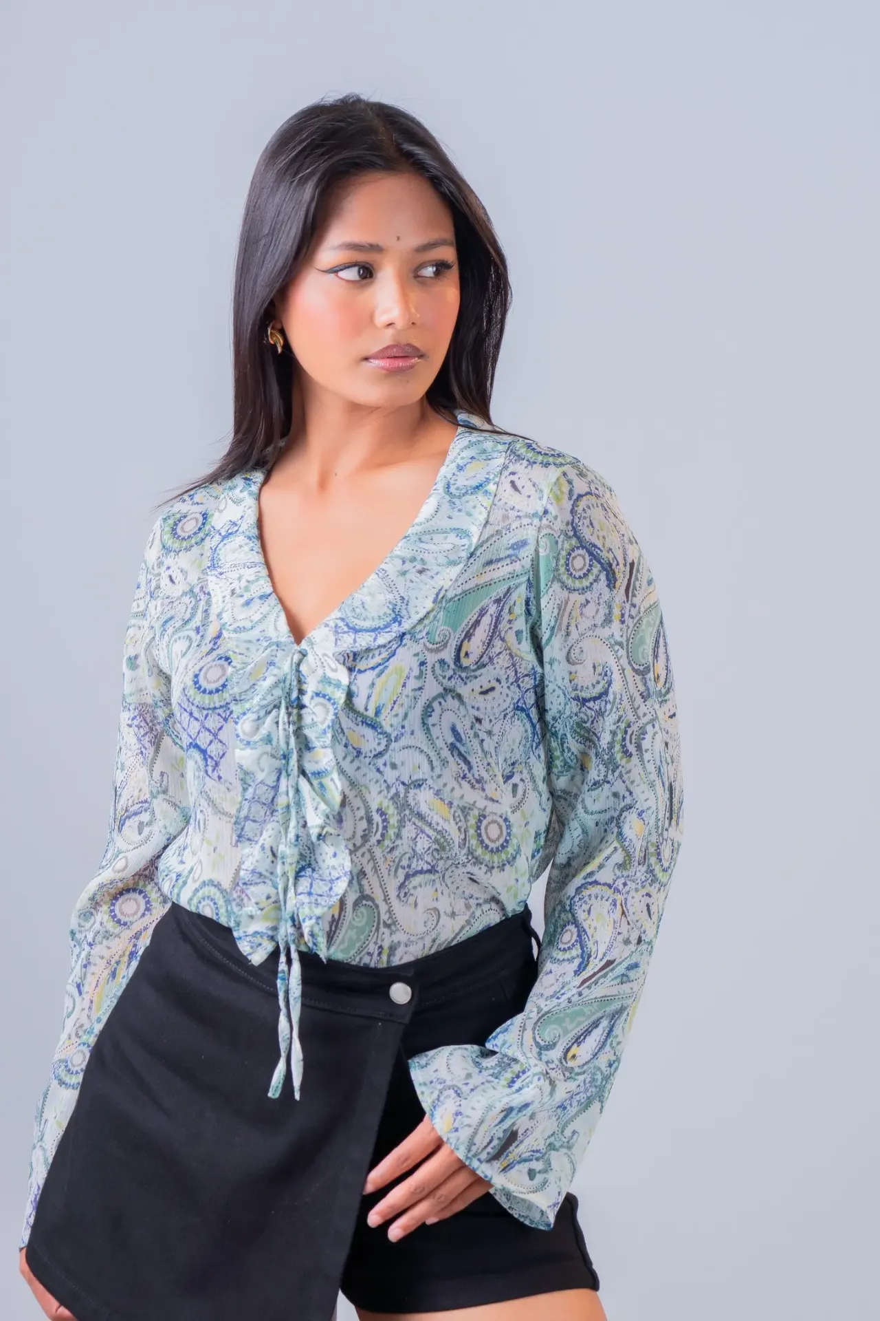 BMKS SS26-20 PAISLEY TOP