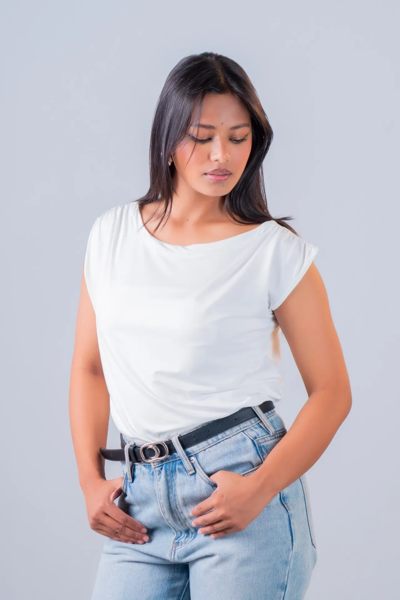 HB SS26-134 ASSYMMETRIC TOP
