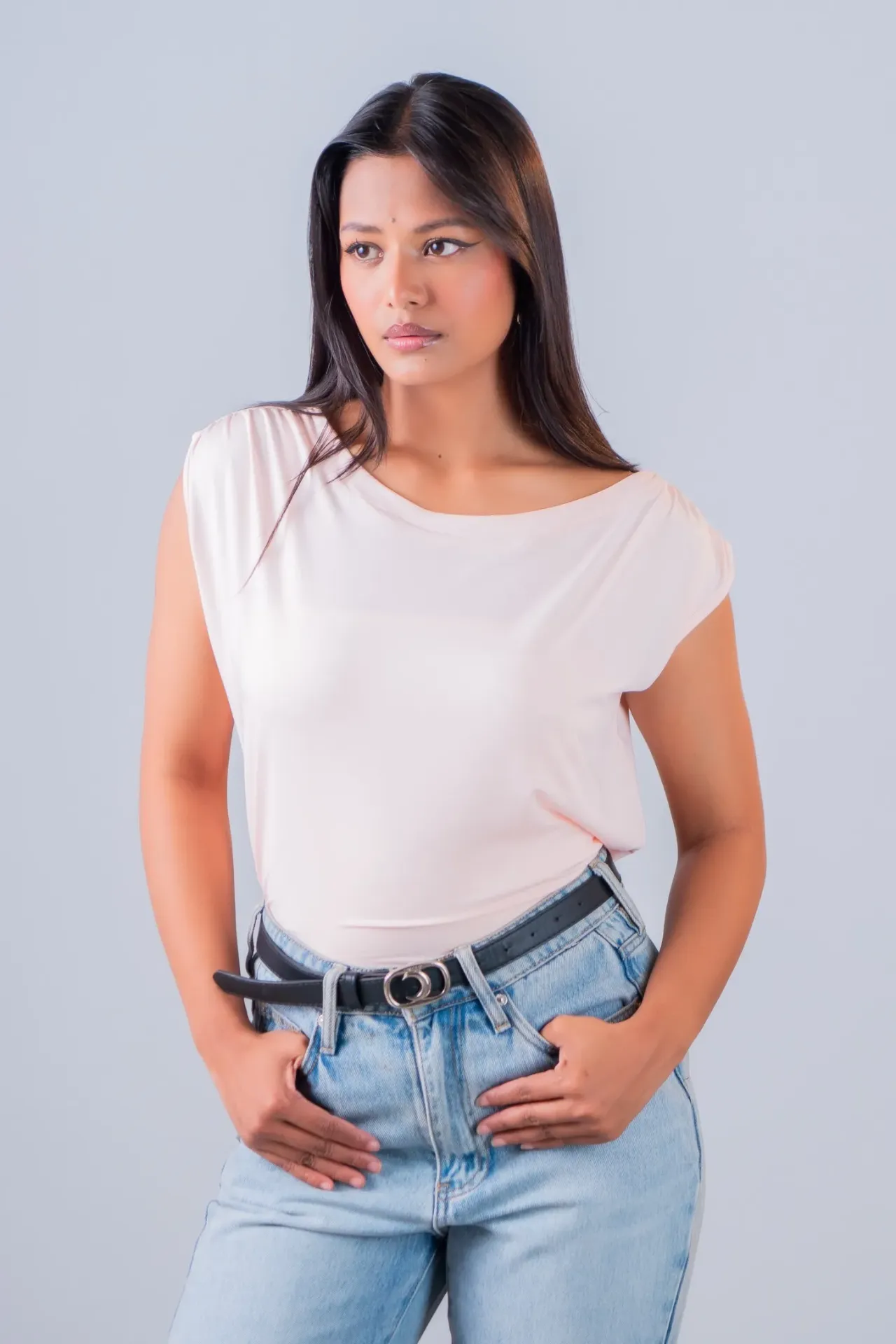 HB SS26-134 ASSYMMETRIC TOP