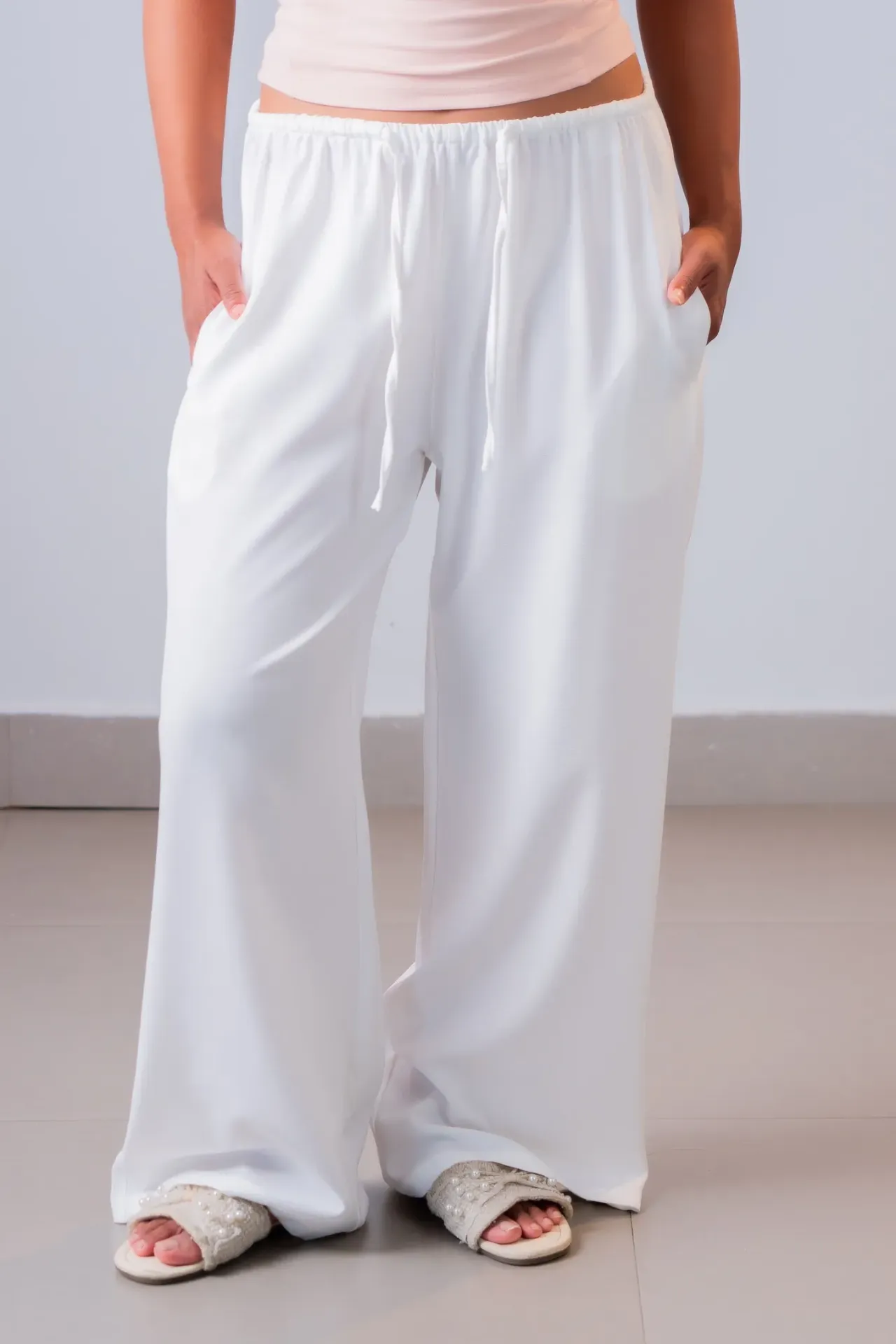 HB SS26-258 NURA LINEN PALAJJO