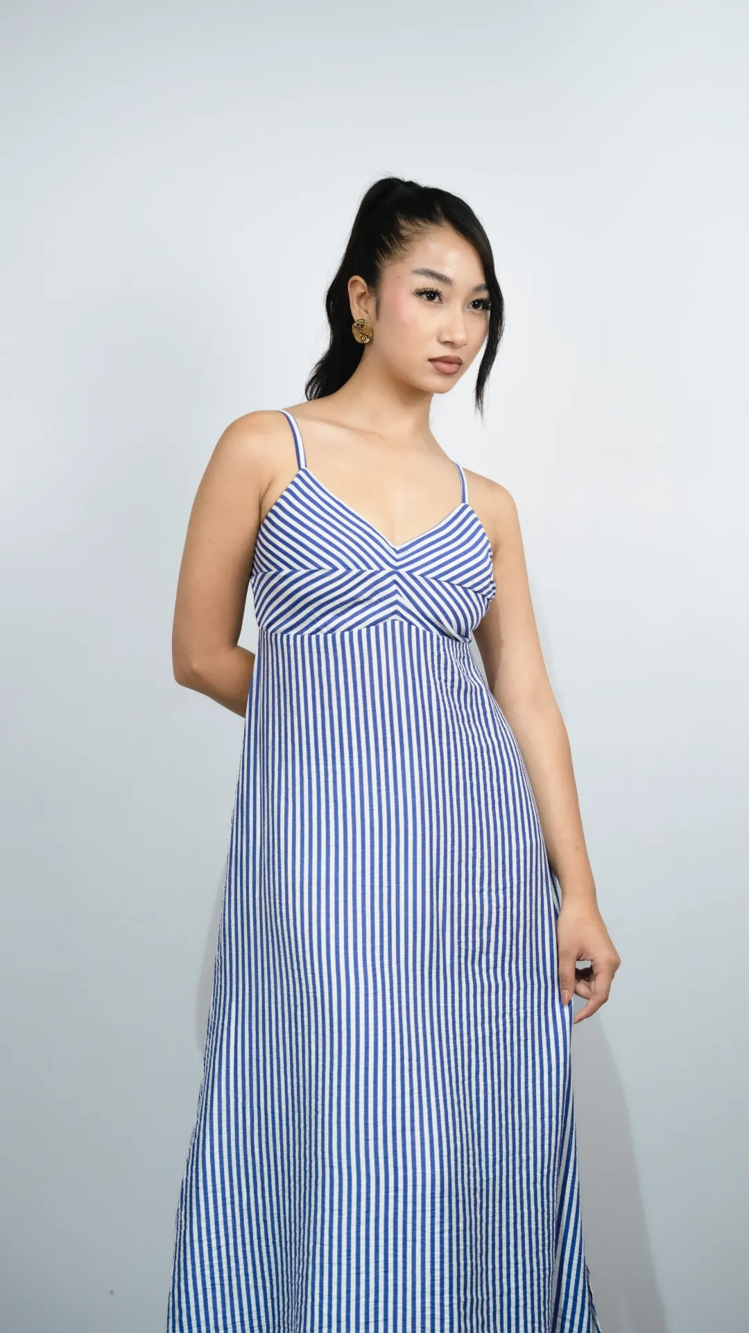 HB SS26-201 BREEZE STRIPE DRESS
