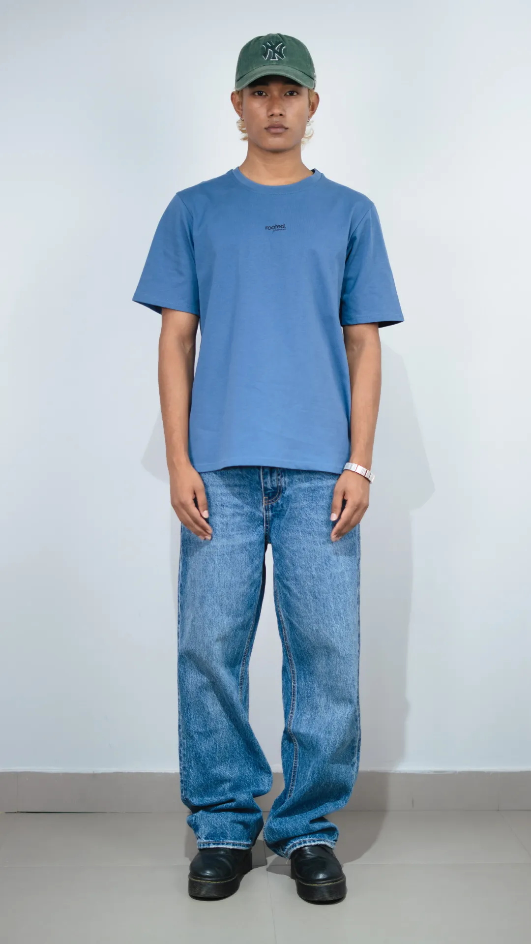 HBM SS26-14 ROOTED GRAPHIC TEE