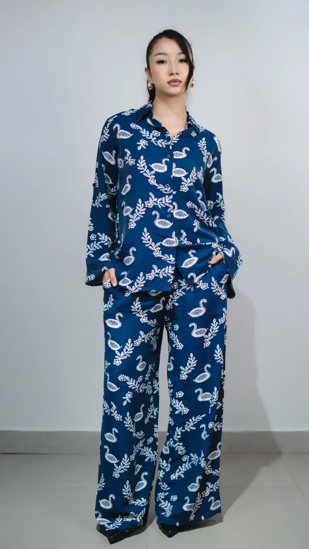 4.00000 BMO SS26-55 NEEMA CO-ORDS (BLUE, M)