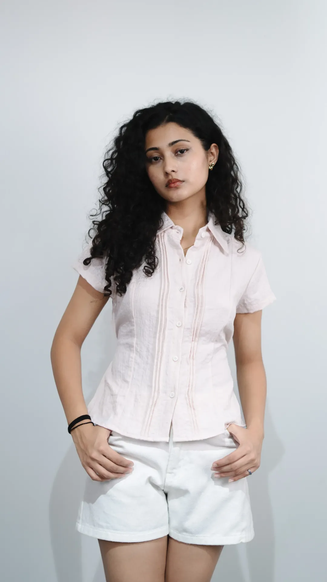 BMKS SS26-26 PINTUCK TOP