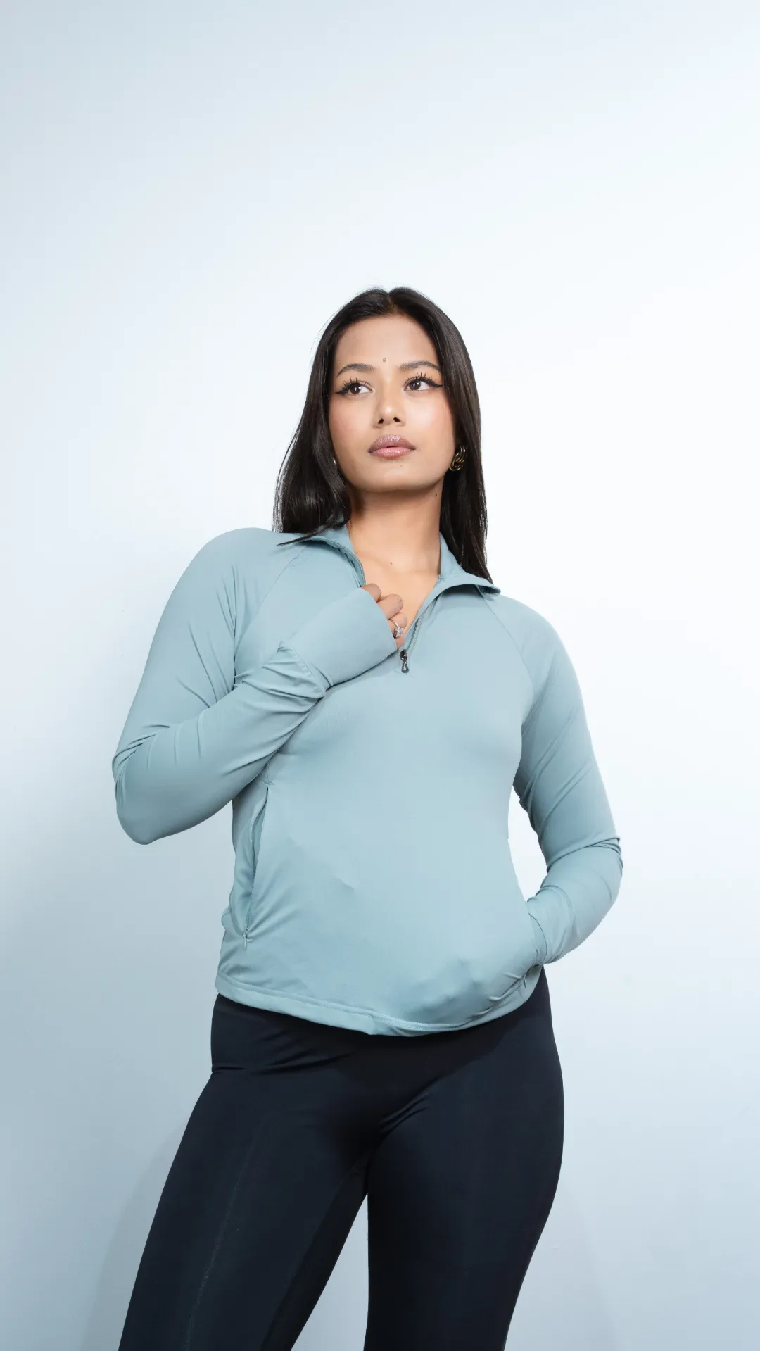 BMDS SS26-06 ACTIVE QUARTER ZIP JACKET