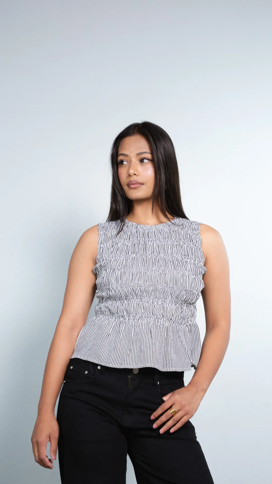 HB SS26-326 SUGAR BLOOM TOP
